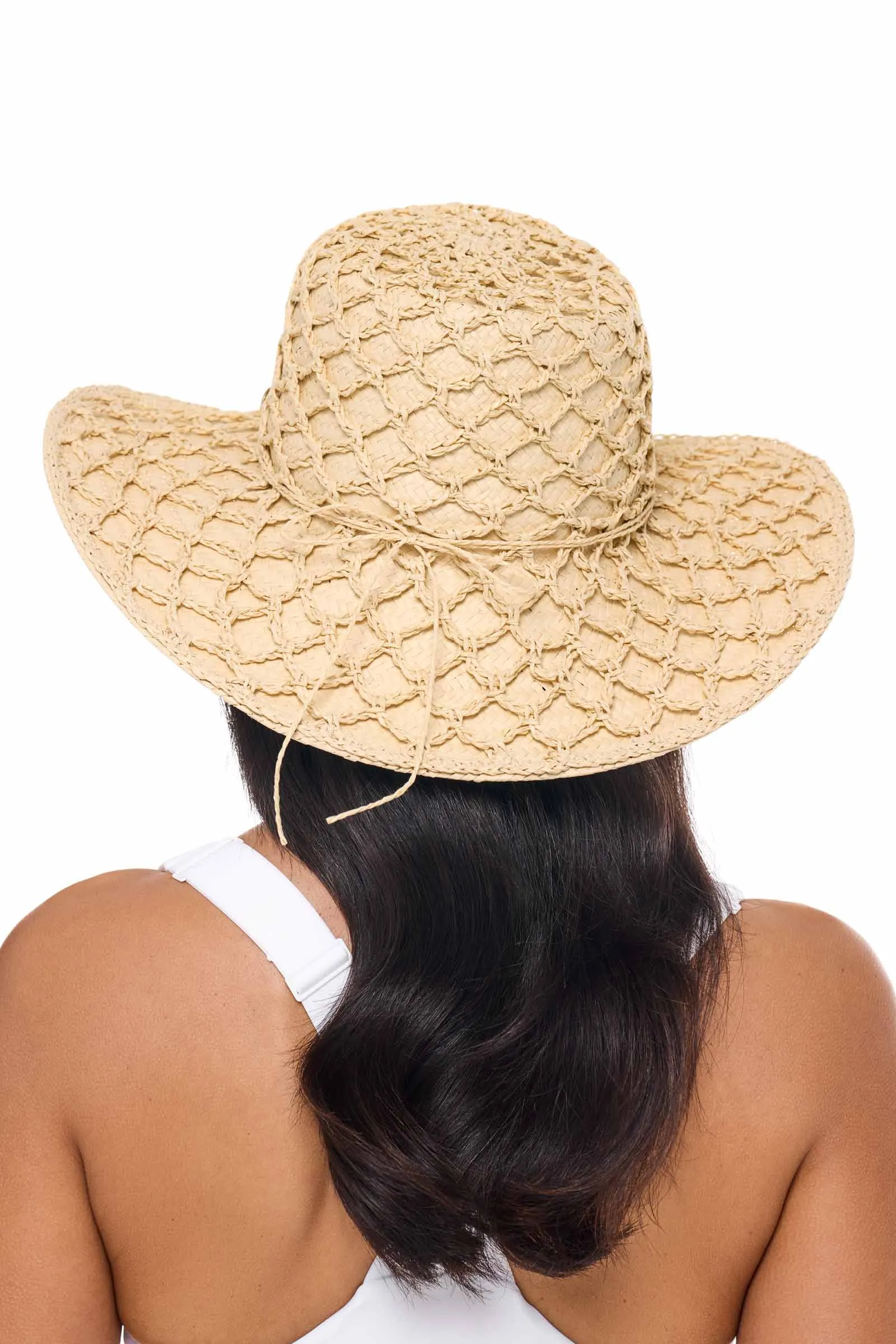 Sand Dollar - Paper Straw Sun Hat | Natural