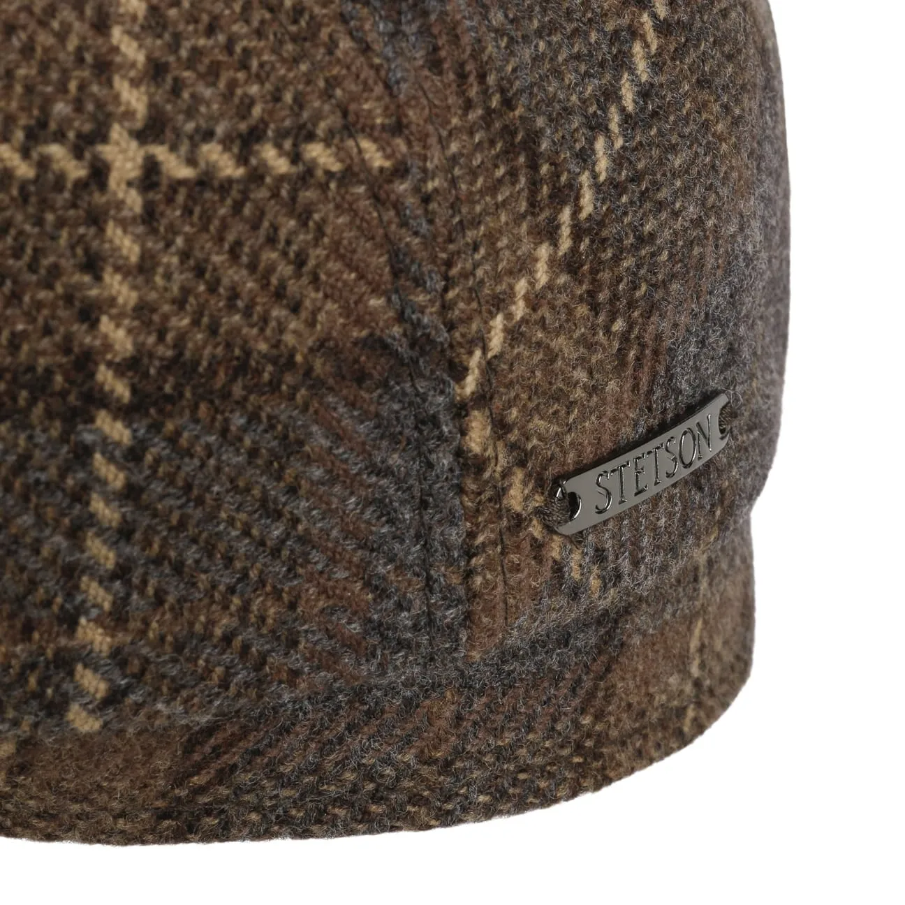 Scranton Wool Driver Flat Cap by Stetson