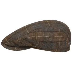 Scranton Wool Driver Flat Cap by Stetson