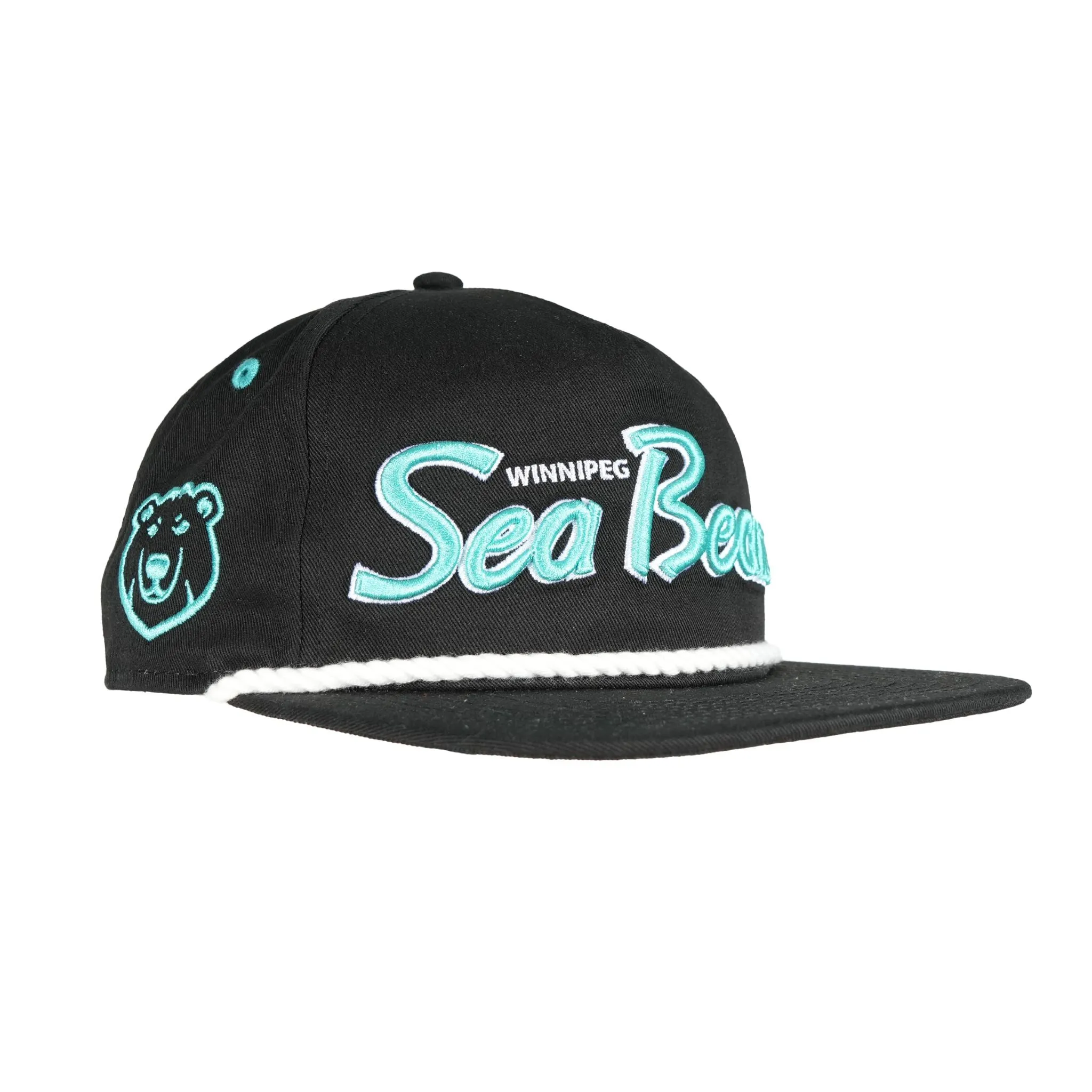 SEA BEARS GOLFER SCRIPT BLACK