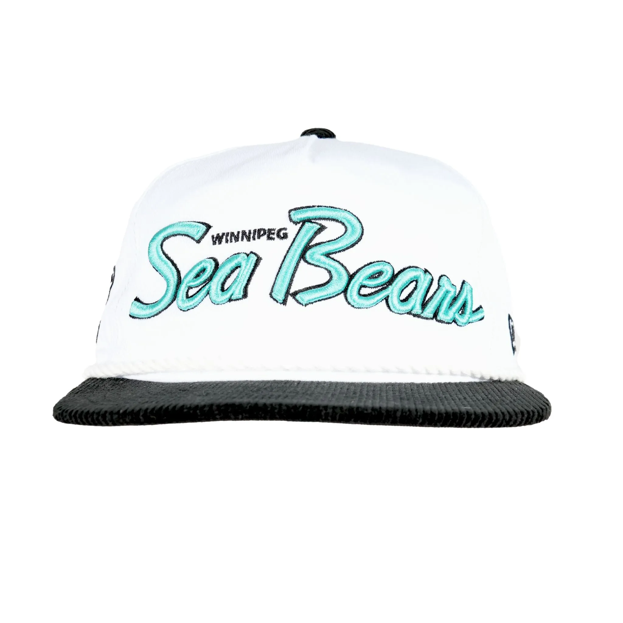 SEA BEARS GOLFER SCRIPT WHITE