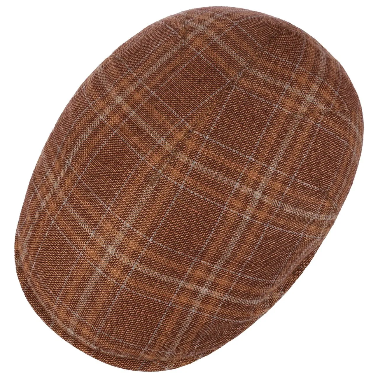 Sidney Linen Virgin Wool Flat Cap by Mayser