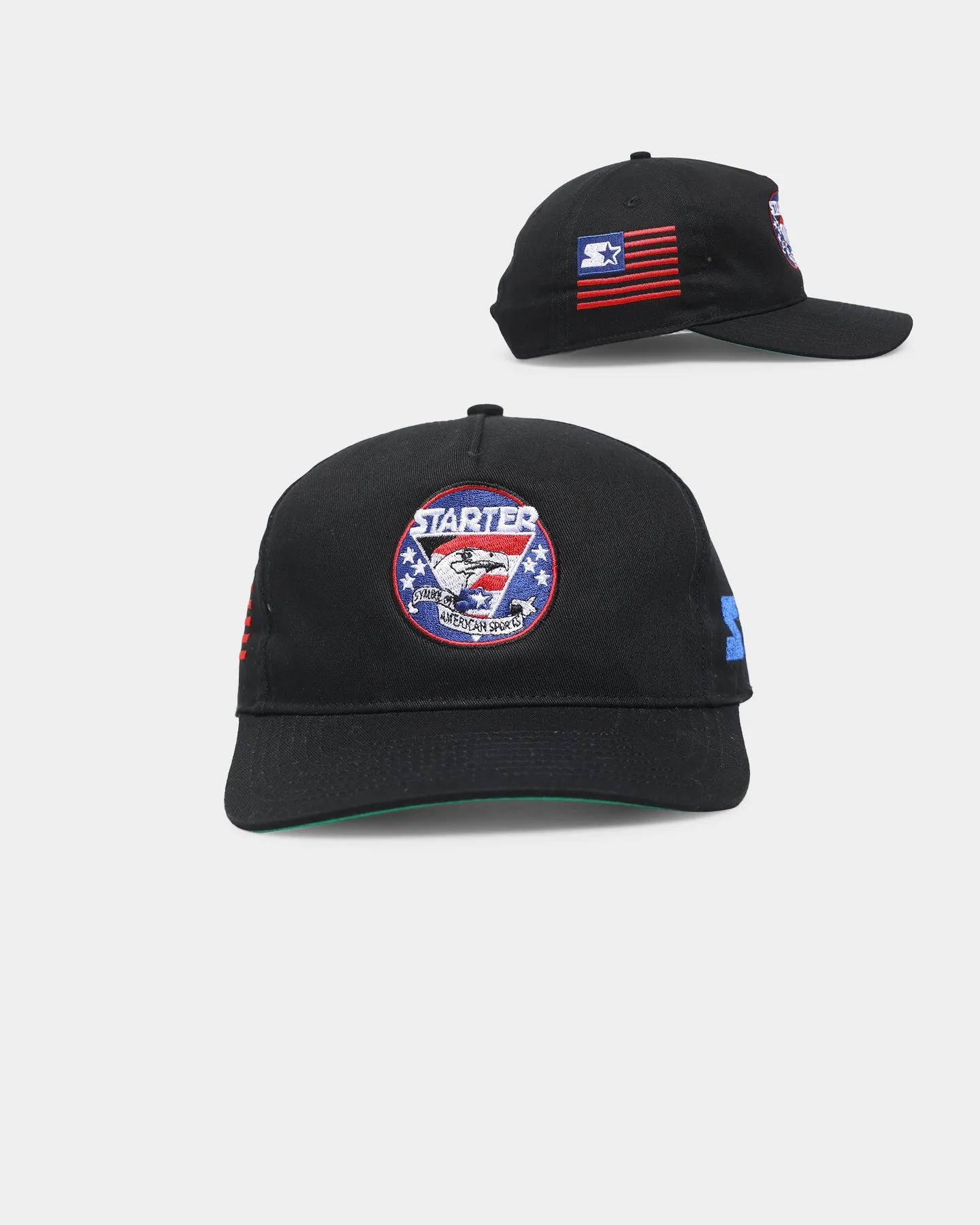 Starter Eagle Classic Pinch Snapback Black