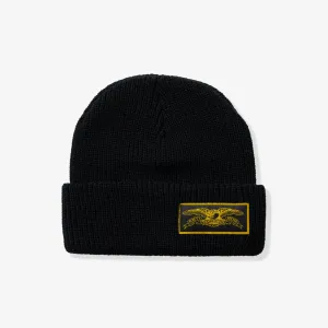 Stock Eagle Label Beanie (Black)