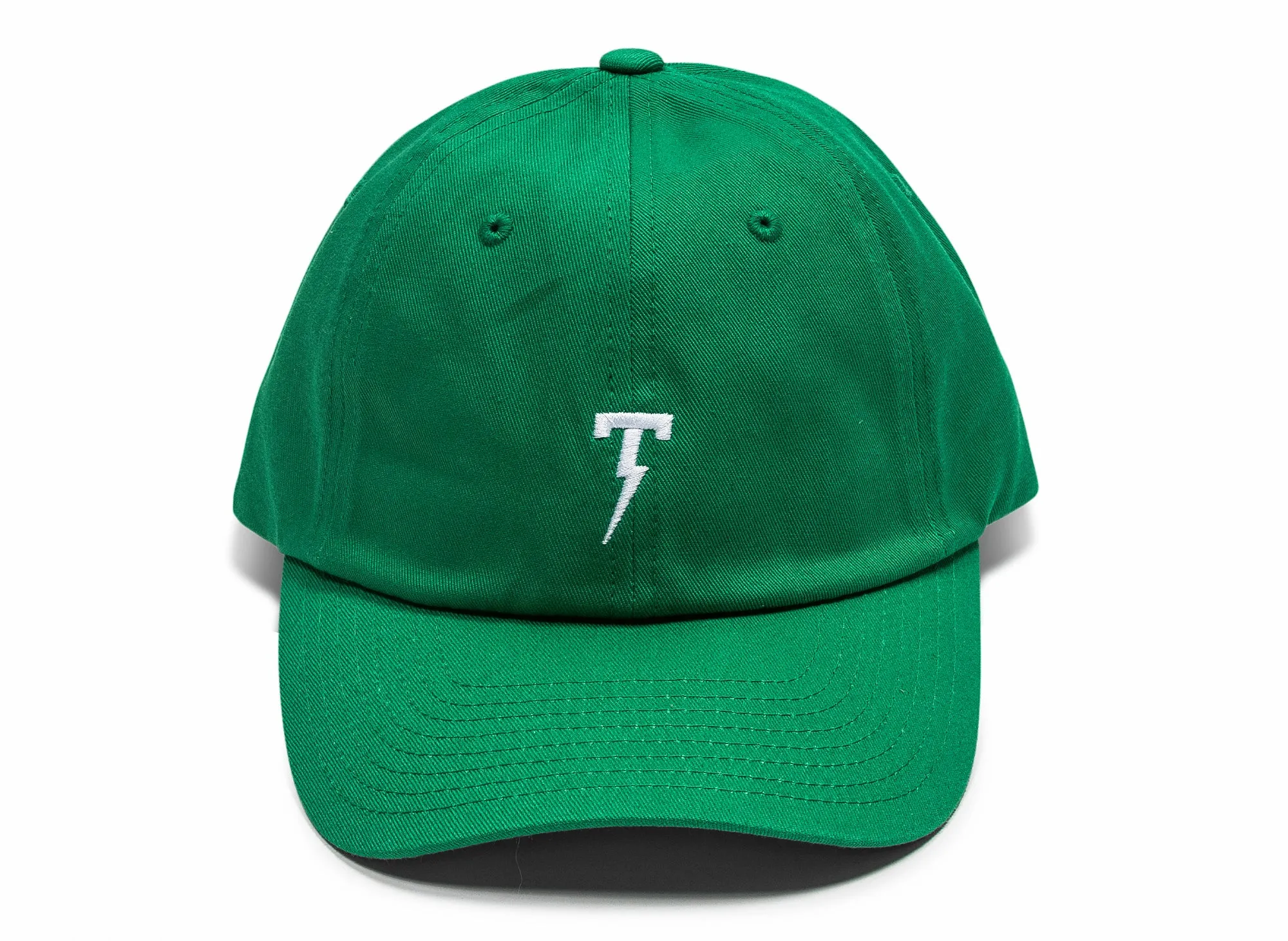 Tackma Small T Logo Strapback Hat in Green xld