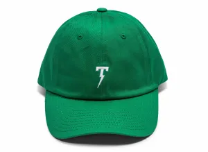 Tackma Small T Logo Strapback Hat in Green xld
