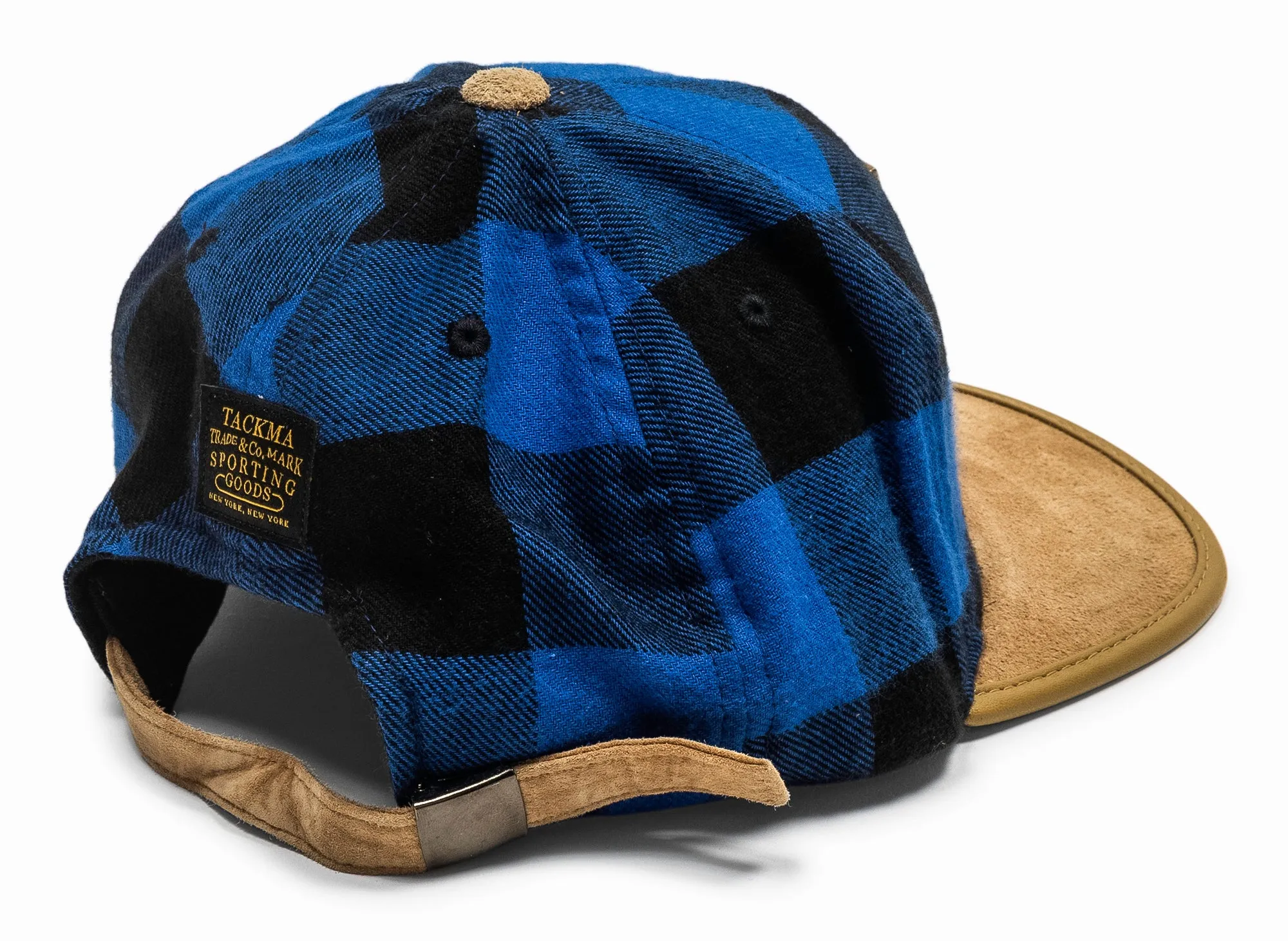 Tackma T Logo Strapback Hat in Blue xld