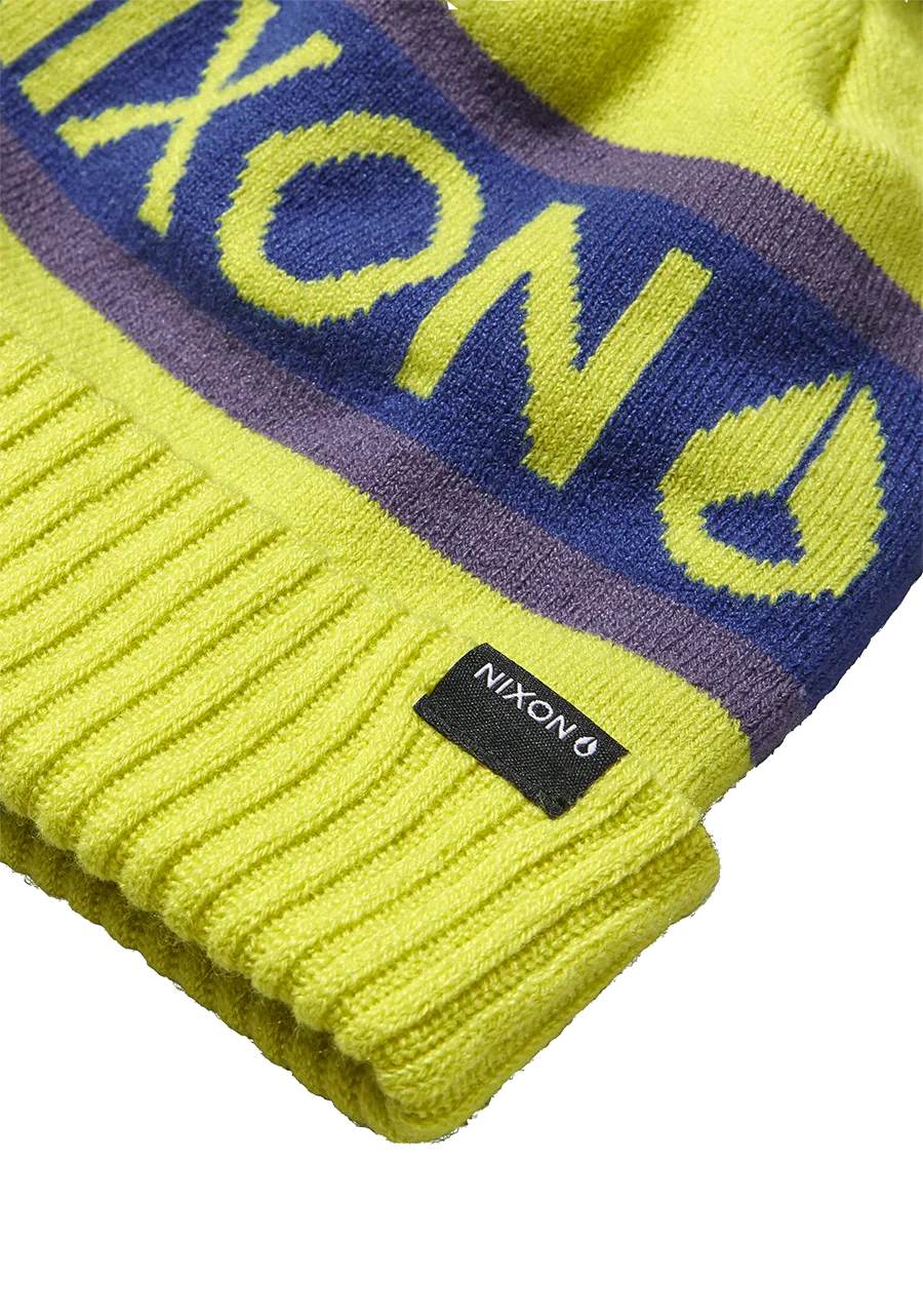 Teamster Beanie II - Citron / Purple