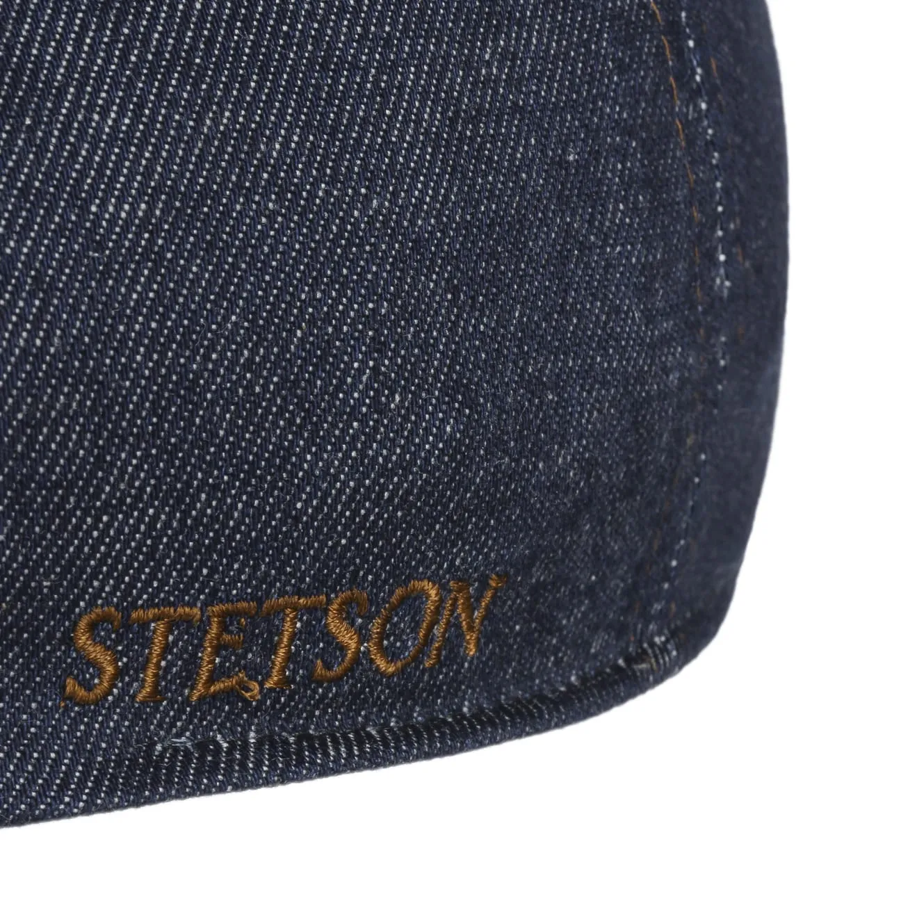 Texas Pure Denim Sustainable Flat Cap by Stetson