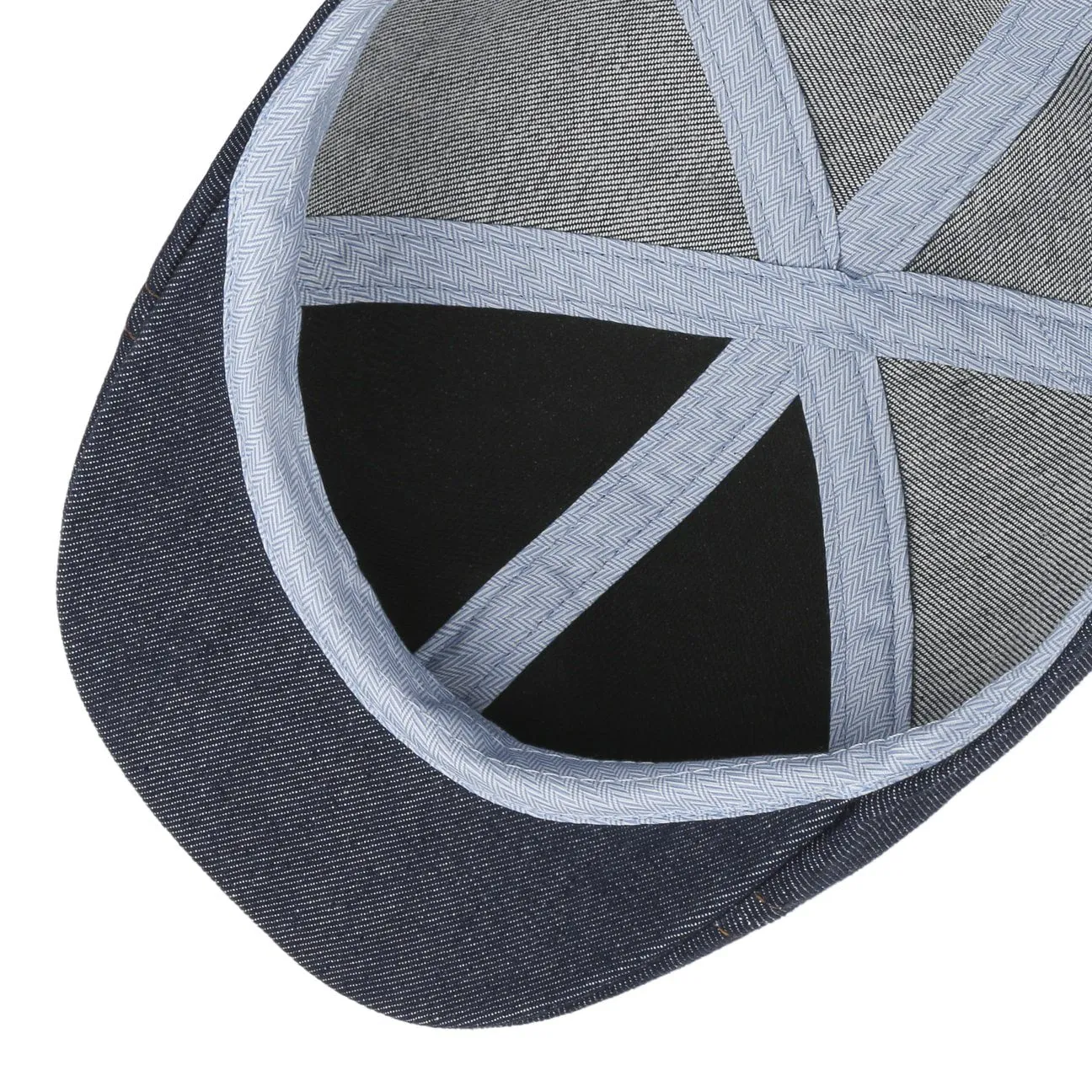Texas Pure Denim Sustainable Flat Cap by Stetson