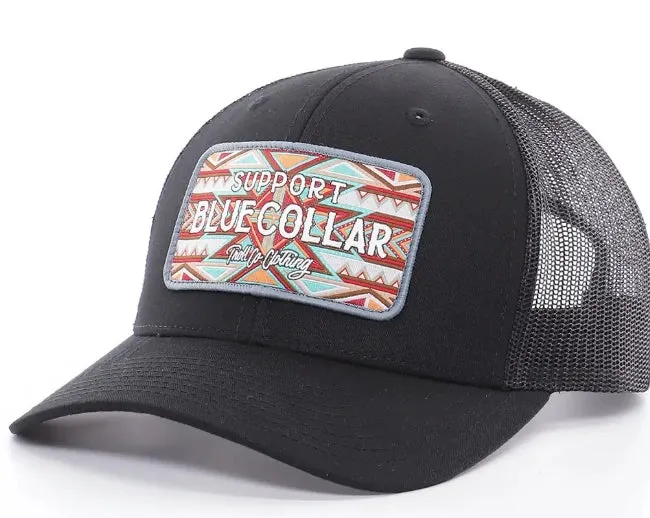 Troll Co. Fortify "Support Blue Collar" Patch Hat