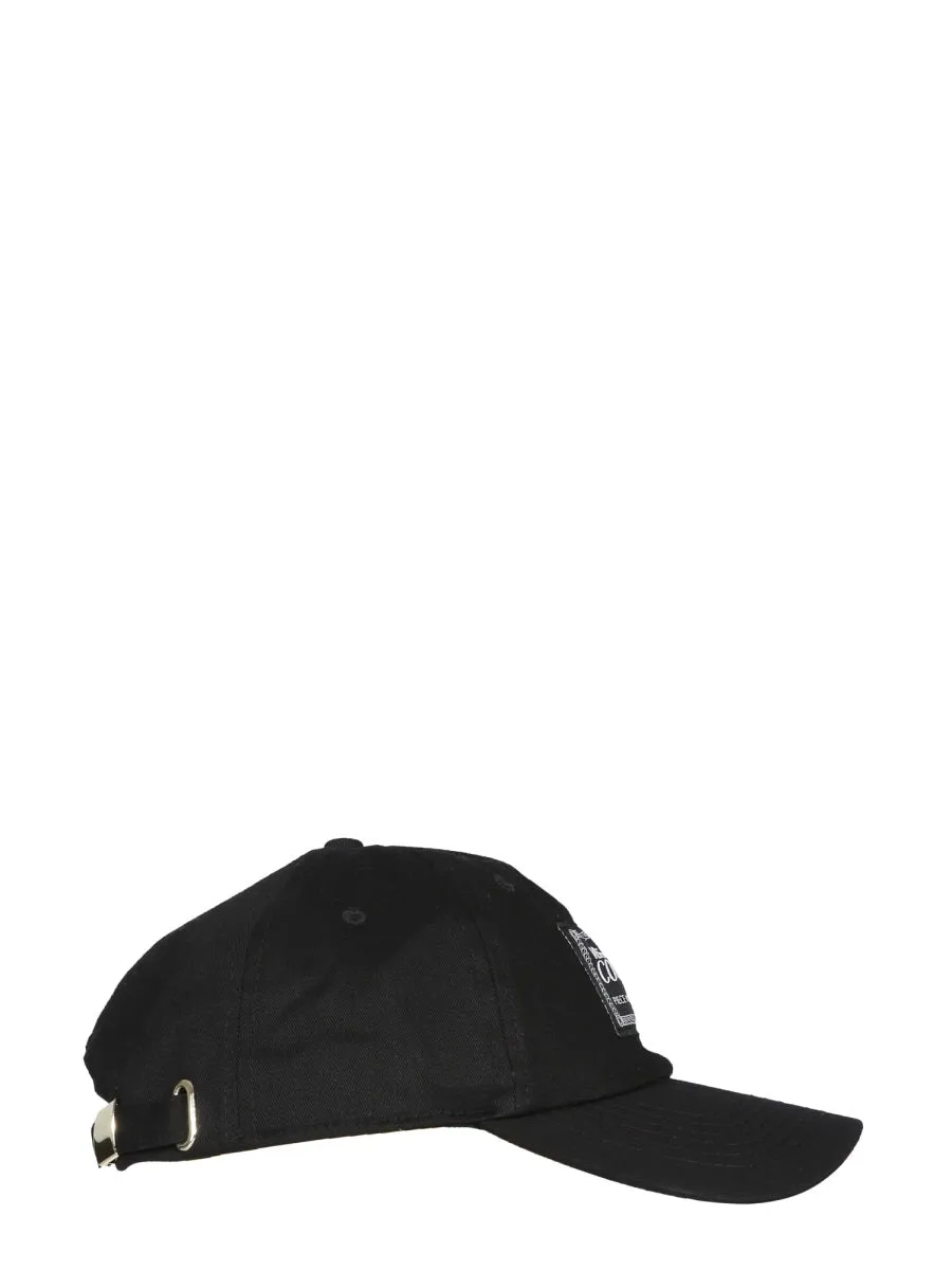 Versace Jeans Couture Logo Patch Baseball Cap