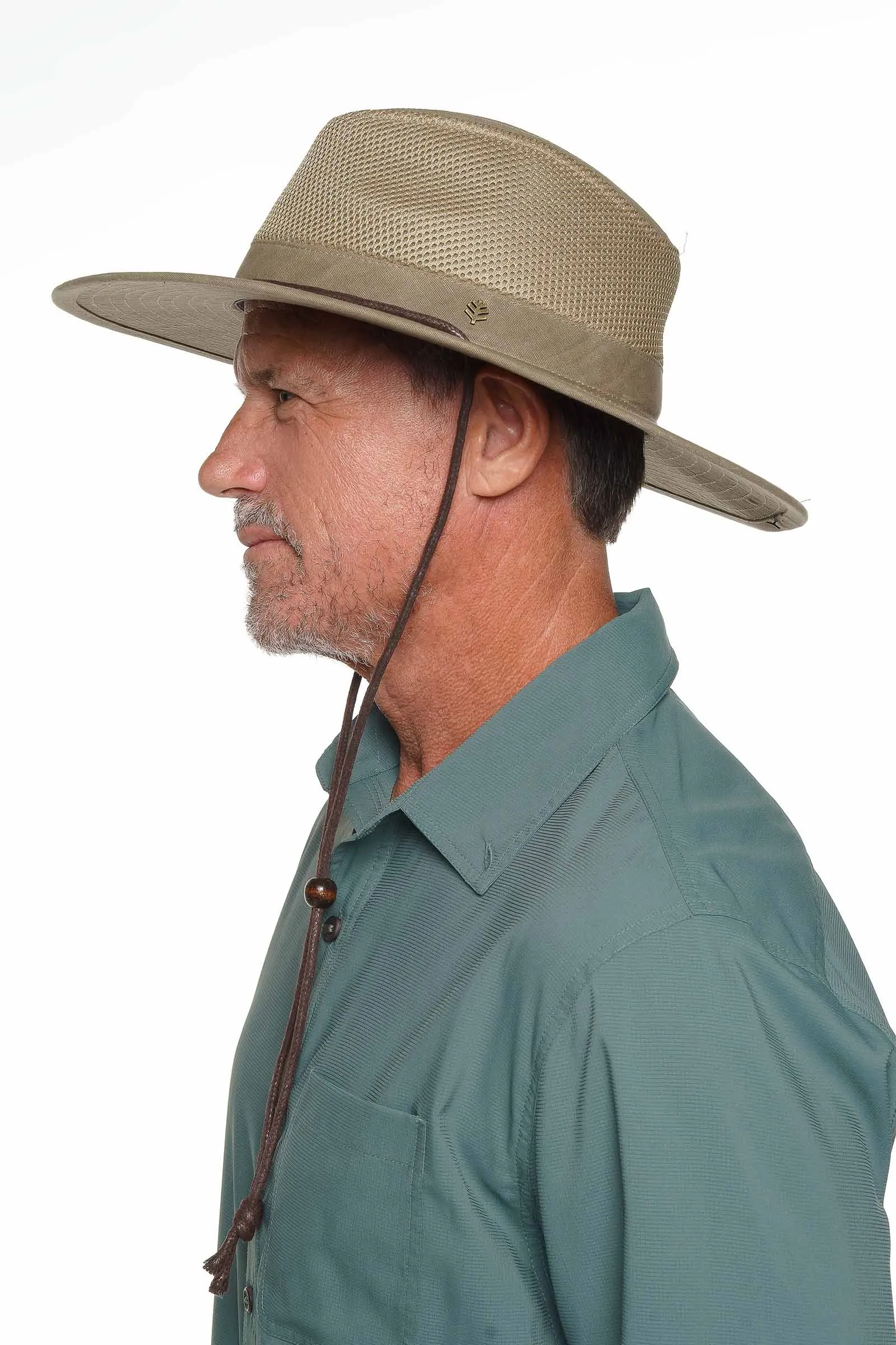 Walkabout Vented Hat Waxed Cotton | Smoke Grey