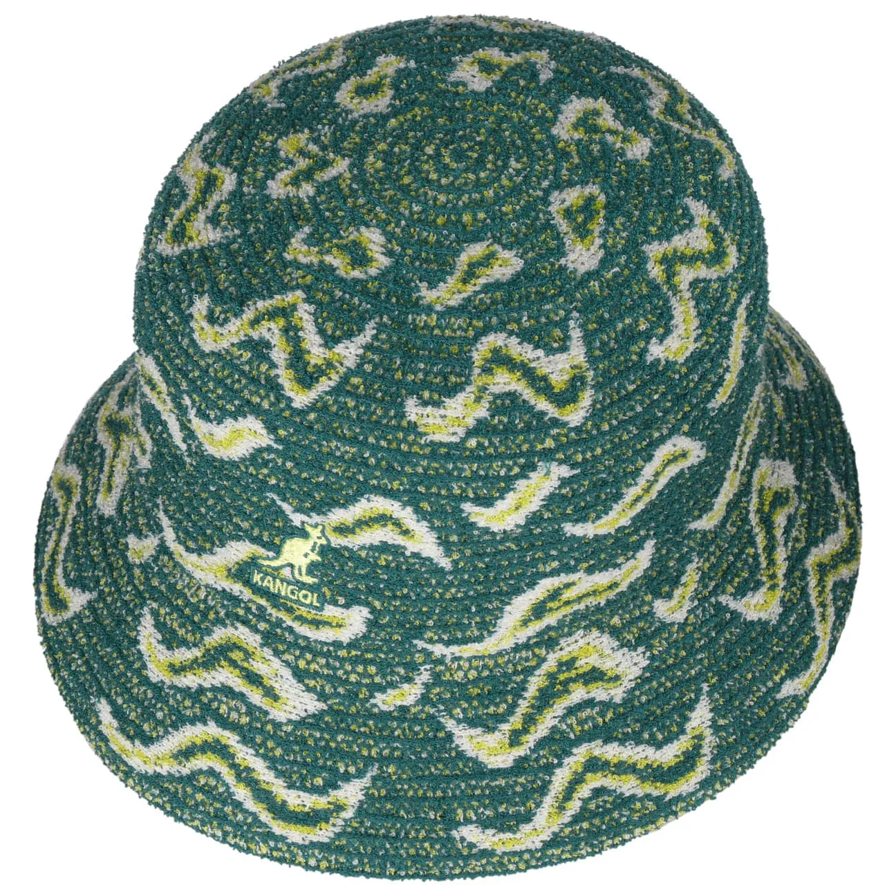 Wave Camo Bucket Hat by Kangol