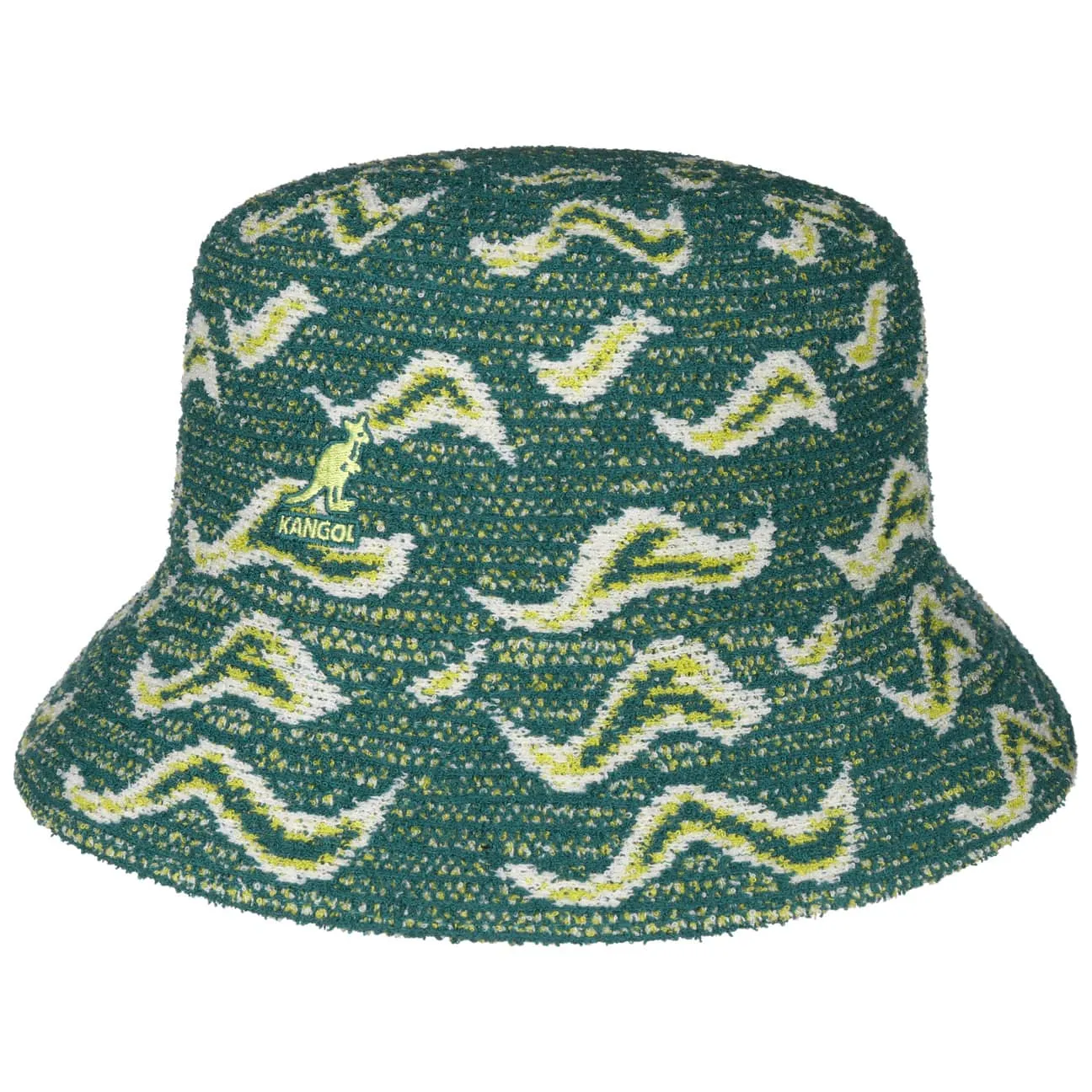 Wave Camo Bucket Hat by Kangol