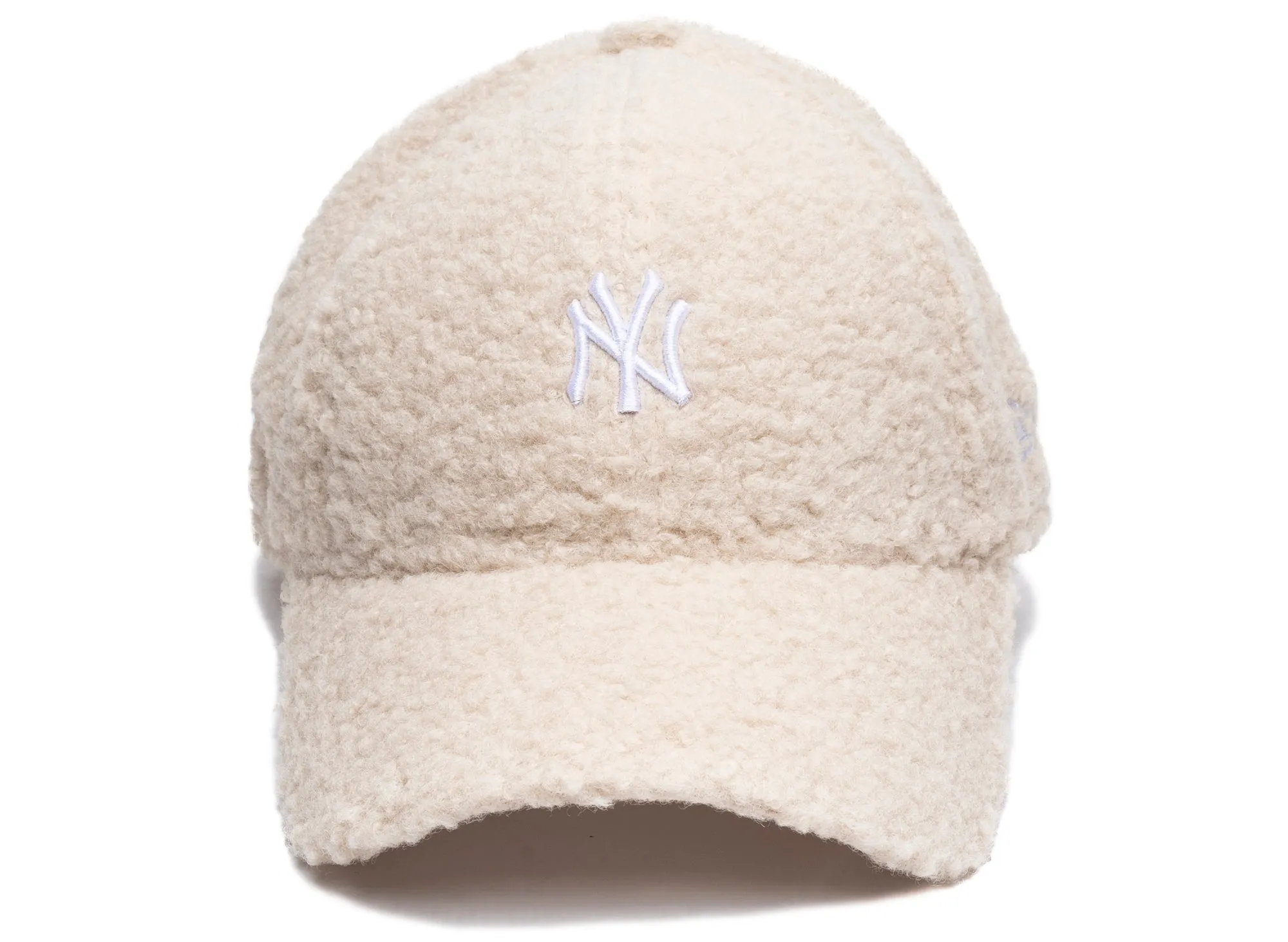 Women's New Era Borg 9FORTY New York Yankees Hat in Cream